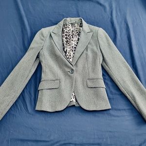 Express Gray Blazer